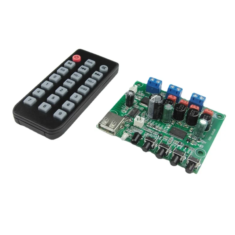 

SOTAMIA TPA3130 Bluetooth Amplifier Board 15Wx2 Stereo Audio Amplifier Support U Disk AUX Desktop Home Sound Theater DIY