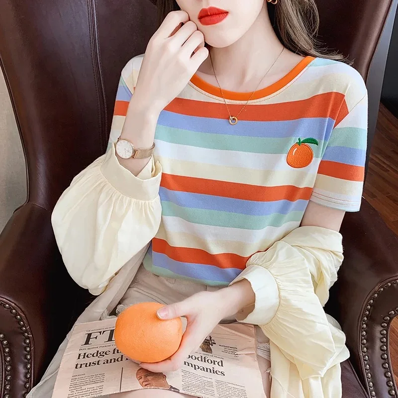 

2021 Summer purpel Fashion T Shirt Women Woman Tshirt