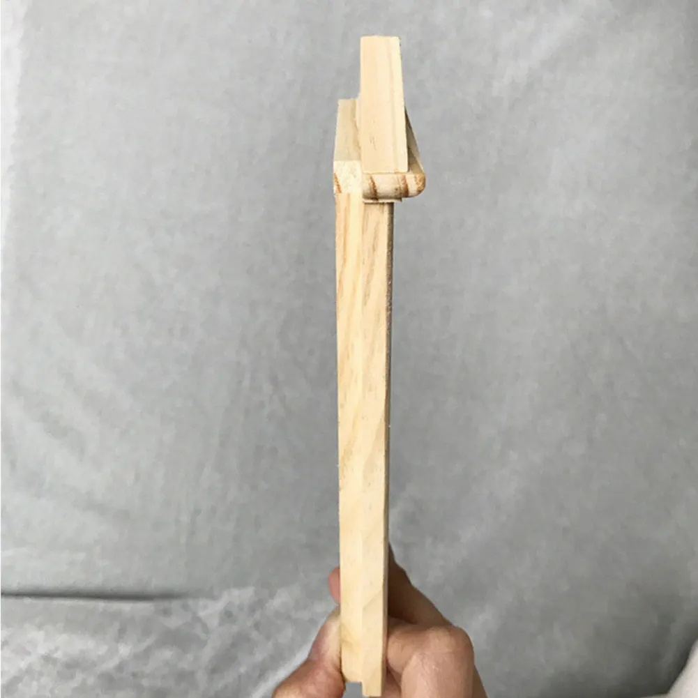 

Dollhouse Miniature Wood External Single Door Unpainted DIY Accessories Simulation Furniture Wooden Door DIY Model Accessories