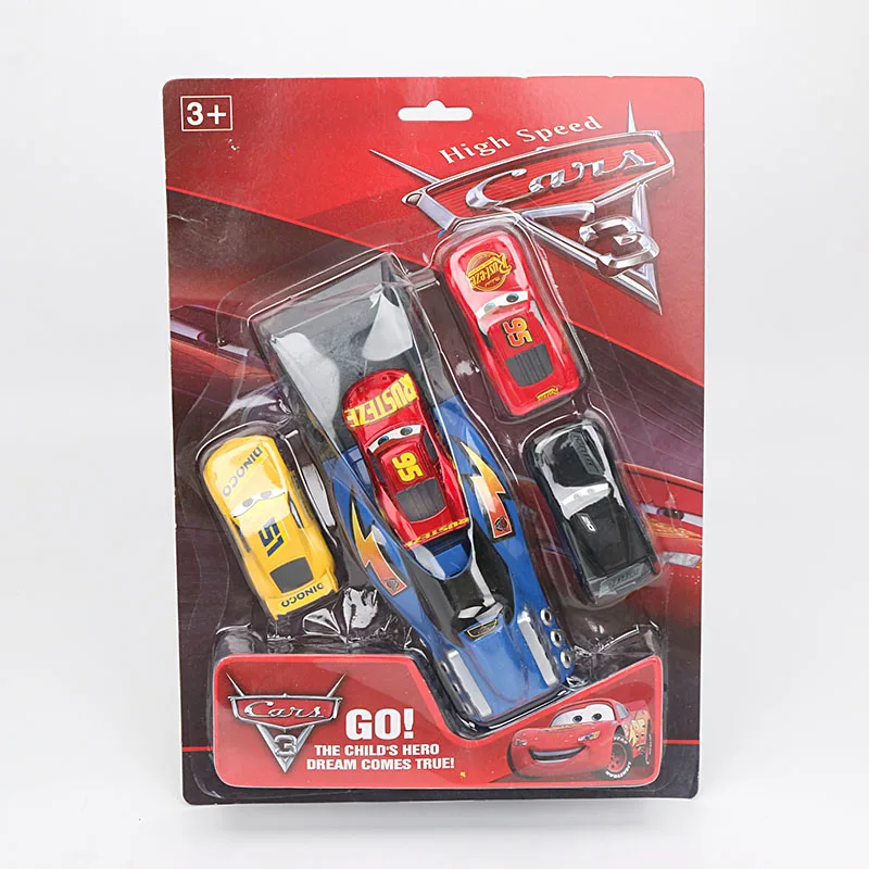 5 шт. Детские машинки из мультфильма тачки 3 |