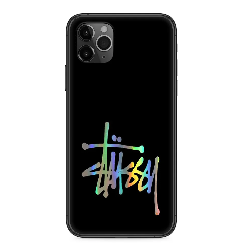 

USA skateboard fashion trend Phone case For iphone 4 4s 5 5S SE 5C 6 6S 7 8 plus X XS XR 11 PRO MAX 2020 black cover luxury