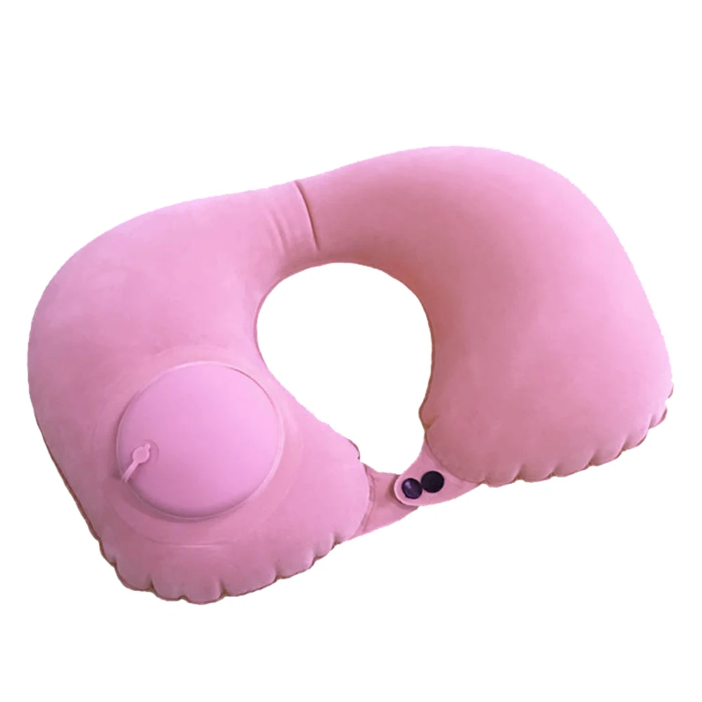 Neck Pillow Inflatable Portable Travel Support Rest Protective Cushion Headrest Soft U Memory | Дом и сад
