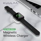 Магнитное Беспроводное зарядное устройство для Apple Watch Series, портативное беспроводное зарядное устройство для умных часов, зарядка через Usb для IWatch