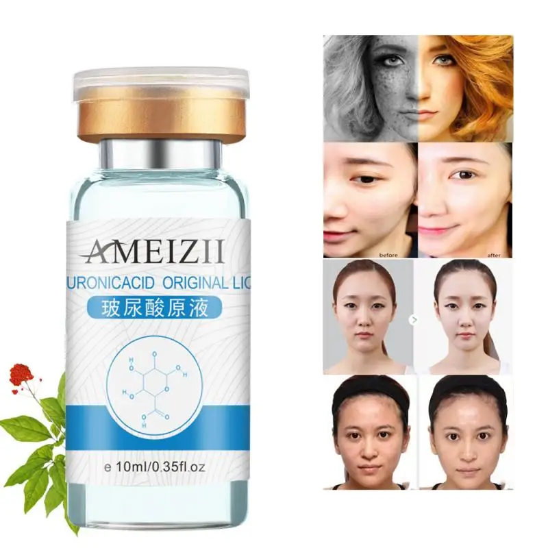 

10ml Hyaluronic Acid Shrink Pore Facial Serum Anti-Aging Moisturizing Whitening Face Cream Hydrating Smooth Cream TSLM2