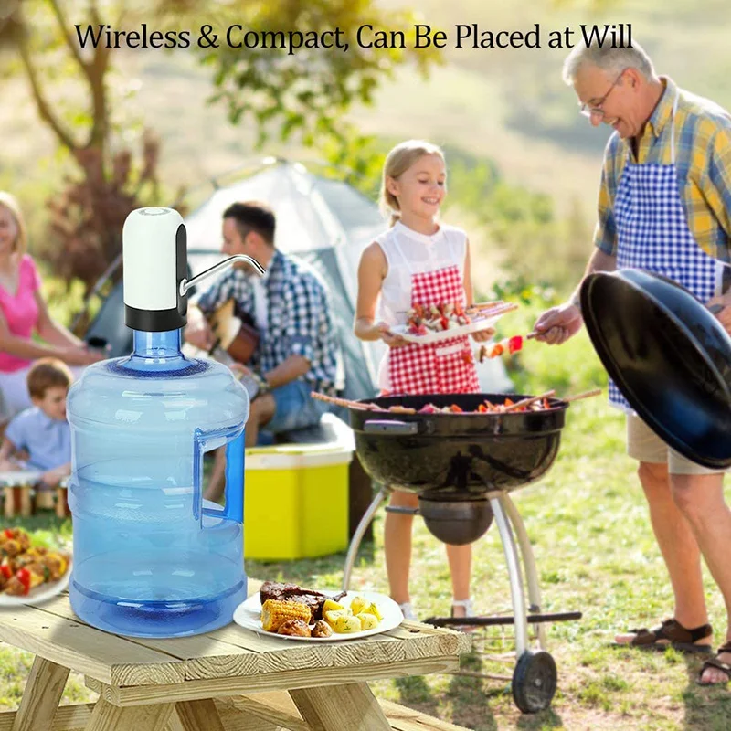 

Water Bottle Dispenser 5 Gallon Water Bottle Pump USB Charging Automatic Drinking Water Pump Portable Electric Water Dispenser