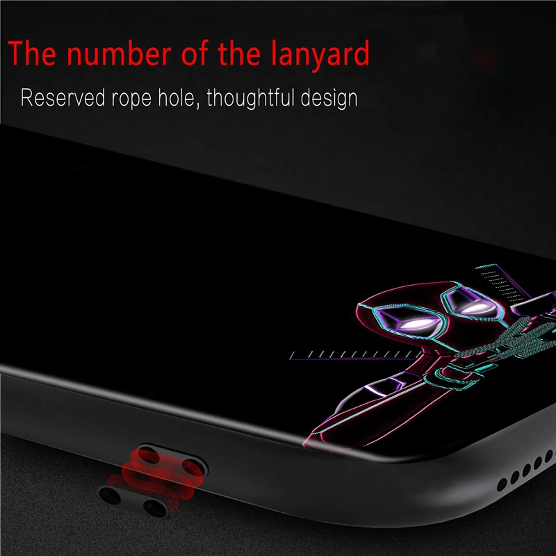 

Soft TPU Marvel Deadpool Shockproof Cover For Xiaomi Redmi K40 K30i K30T K30S K30 K20 10X Ultra Pro Black Phone Case