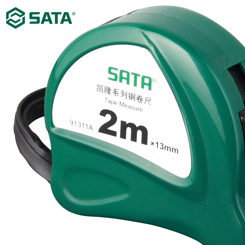 Стальная лента SATA толщиной 12 мм 2 м измерительная из твердой стали износостойкая