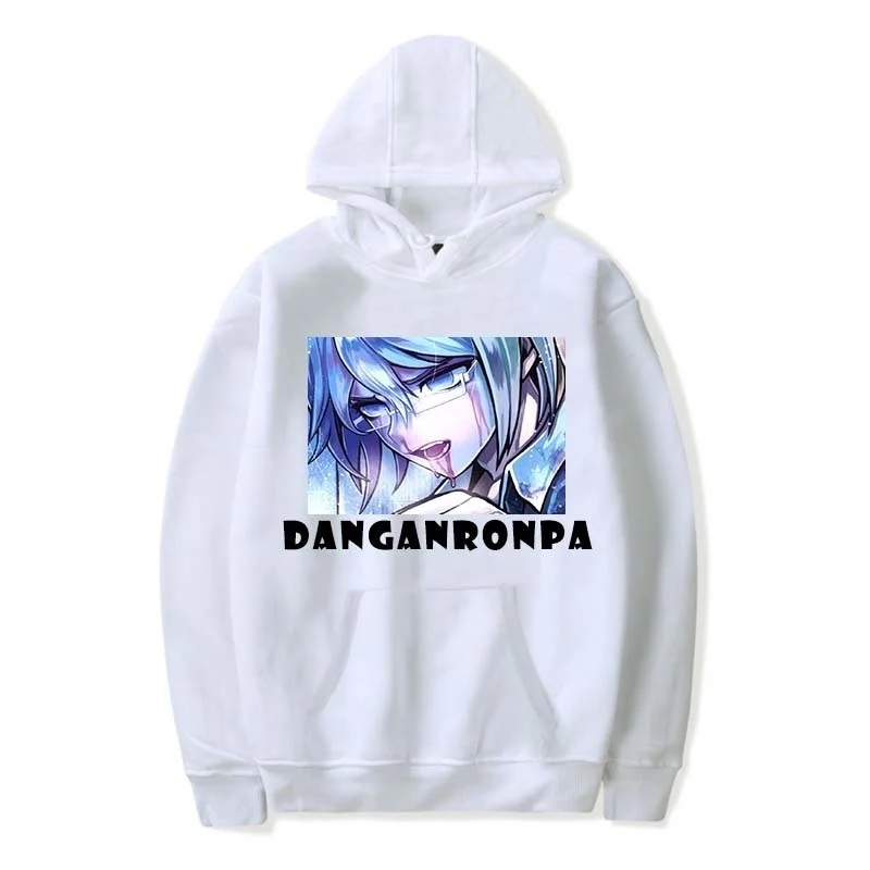 Толстовки в стиле игры данганронпа свитшоты с длинными рукавами унисекс принтом