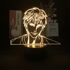 3D ночсветильник Aomine Daiki, искусственное японское аниме для спальни, Декор, милый красочный подарок на день рождения, светодиодсветодиодный манга, детский подарок