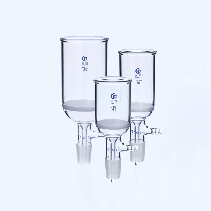 1pcs 35ml to 1000ml Glass Honeycomb Plate Funnel Lab Filter With joint 19# 24# 29# Standard Grinding Mouth | Канцтовары для офиса