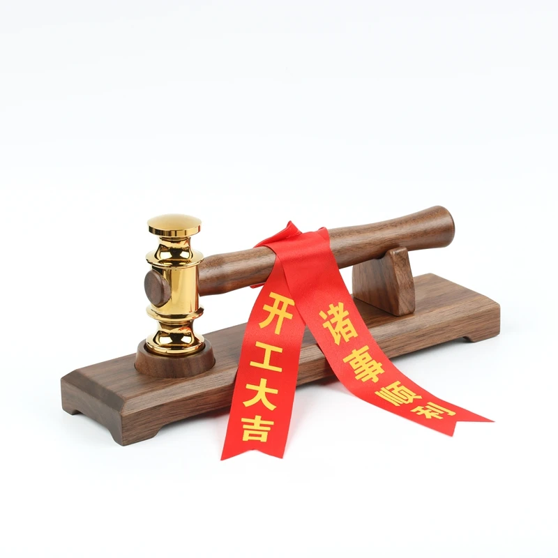 

Латунный молоток покрытый 18K золотой молоток художественная коллекция