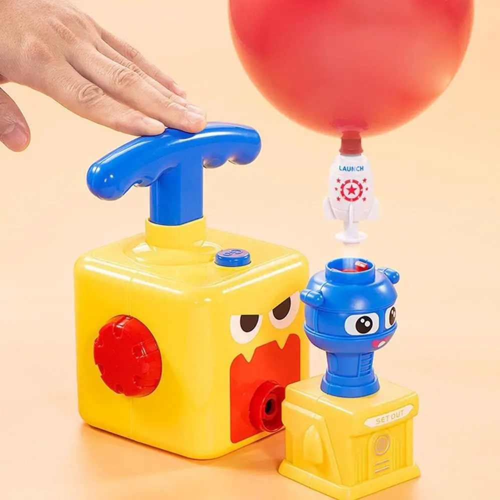 

Power balloon Children Education Science Experiment Aerodynamic Balloon Car Forces Baby Balloon Car Inflatable Toy Power balloon