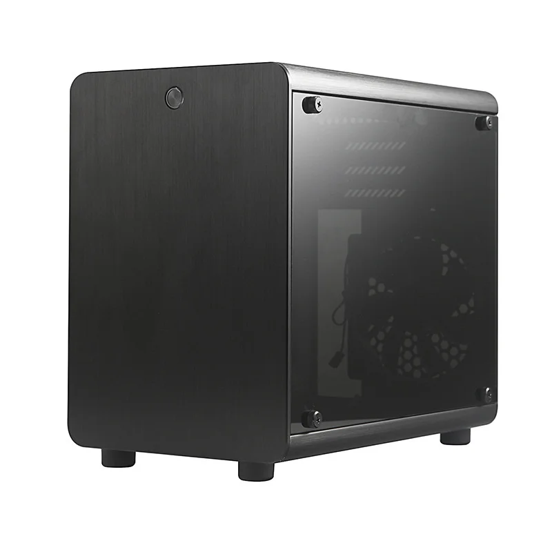

SKTC / xingkaitian Q2 цветной полностью алюминиевый сплав с водяным охлаждением itx мини Чехол для настольного компьютера