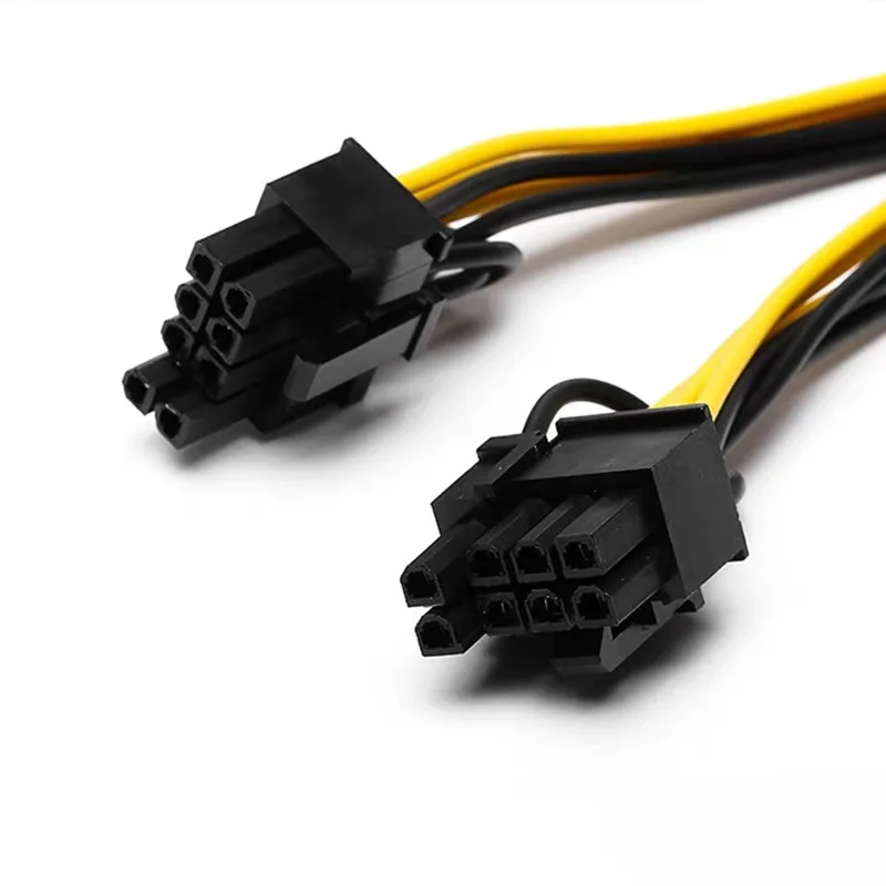 Кабель питания для процессора pci e/pci e 18AWG 20 см|Компьютерные кабели и разъемы| |