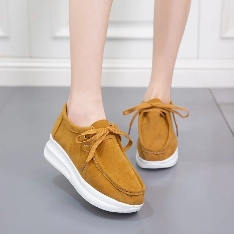 

Women Shoes Flats Up Leather Sneakers Women 2020 Comfortable Female Casual Walking Footwear Large Size Loafers Shoes Women