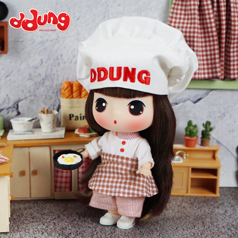 Кукла dнанг 18 см шарнирная кукла из натуральной корейской ткани для смены одежды