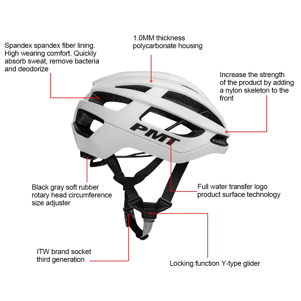Велосипедный шлем PMT ультралегкий в форме защитная Кепка для горного велосипеда