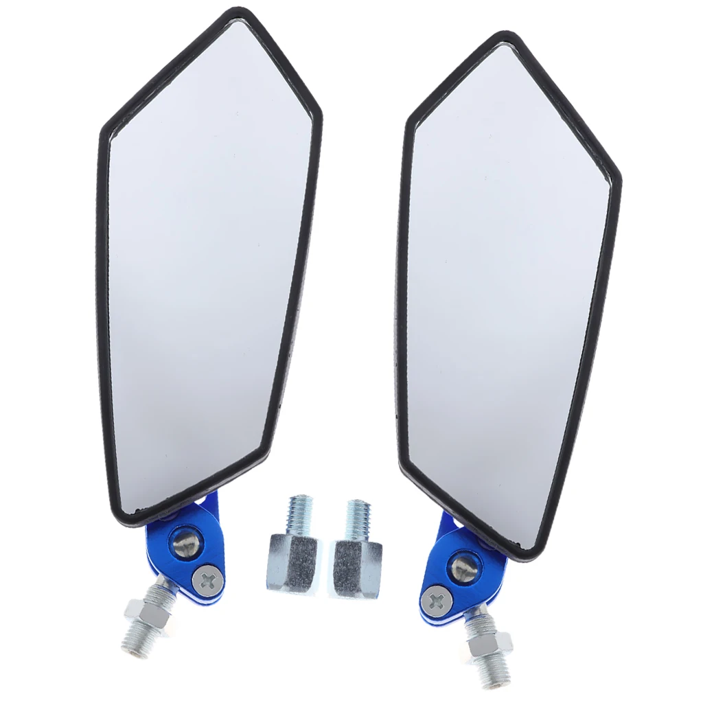 Motorcycle Scooter Moped Rearview Mirror 8/10mm For XF125/ZY100T | Side Mirrors & Accessories