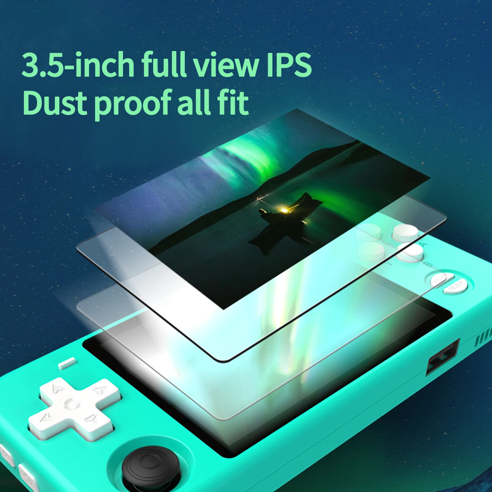 

32G Game Console Classic Portable Handheld Game Console 3500mAh Rechargeable Battery Game Console With 3.5-Inch Color Screen