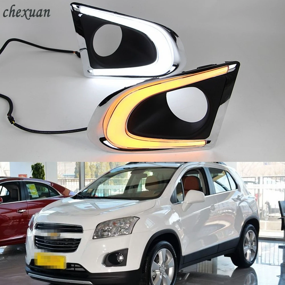 CSCSNL 2 шт. DRL Для Chevrolet Шевроле Тракс 2014 2015 2016 дневные ходовые огни противотуманная