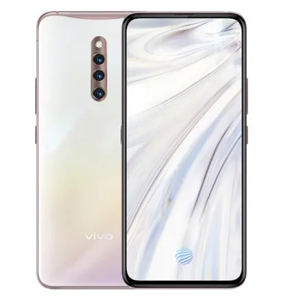 8GB 256GB White vivo x27 pro Global rom Google Play 8 Гб 256 ГБ 6. " 32 Мп задняя камера Восьмиядерный экран отпечаток пальца 4G мобильный телефон - Цвет: 8GB 256GB White