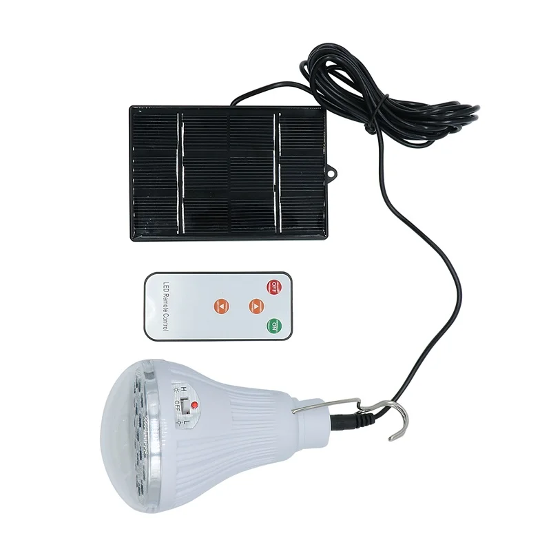 SZYOUMY Super Bright Pirate Captain Type 1W Solar Multi-functional LED Bulb with 20 Remote Control DC6V Dimmable Lamp | Лампы и