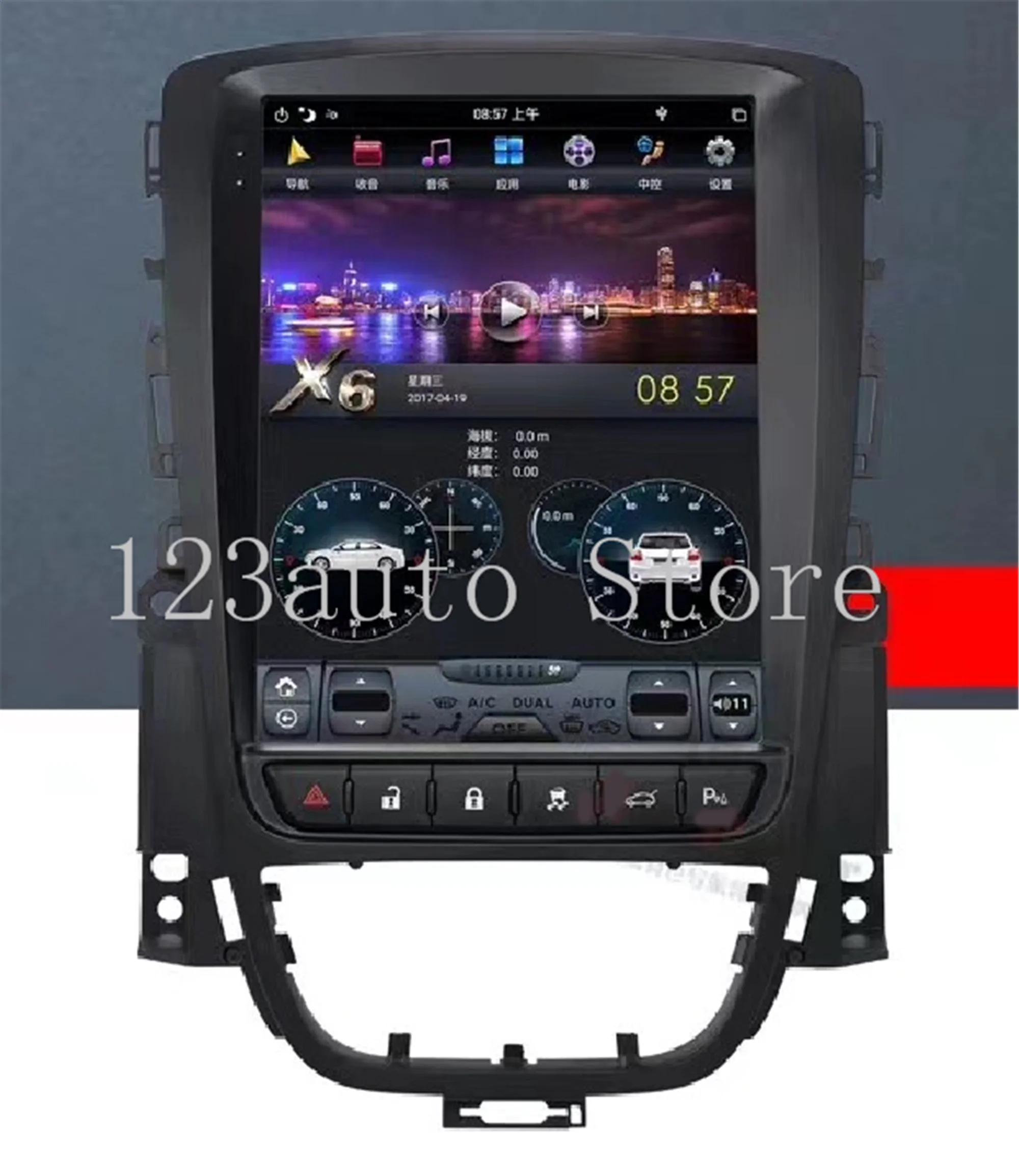10 4 ''Tesla style Android 9 0 автомобильный dvd плеер GPS навигация для OPEL Vauxhall Holden Astra J 2010 2013