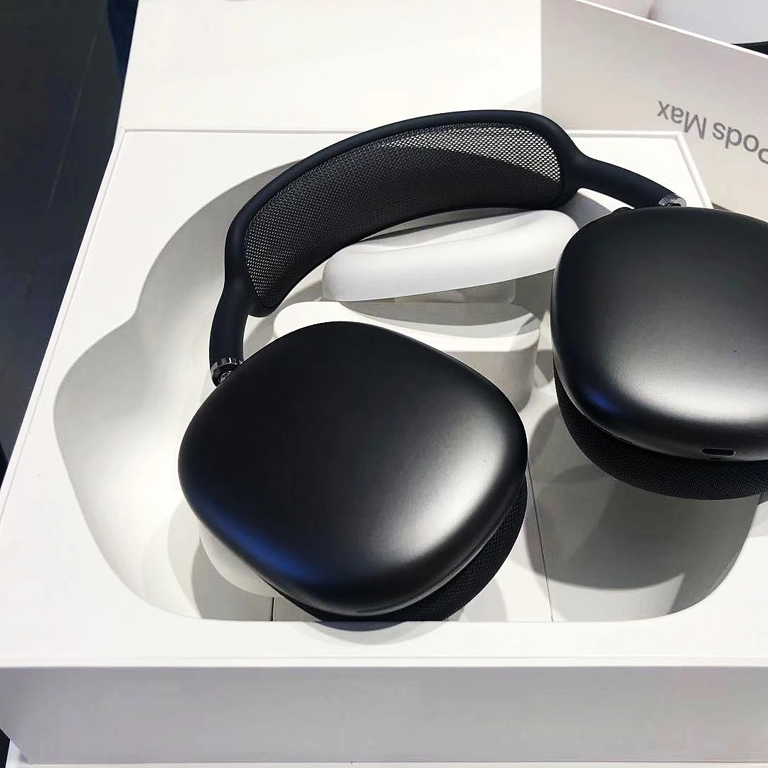 

2021 AliExpress New Product 1: 1 Pro Max Noise Cancelling Earplugs Airpod Spatial Audio Valid Serial Number AirPods Max headset