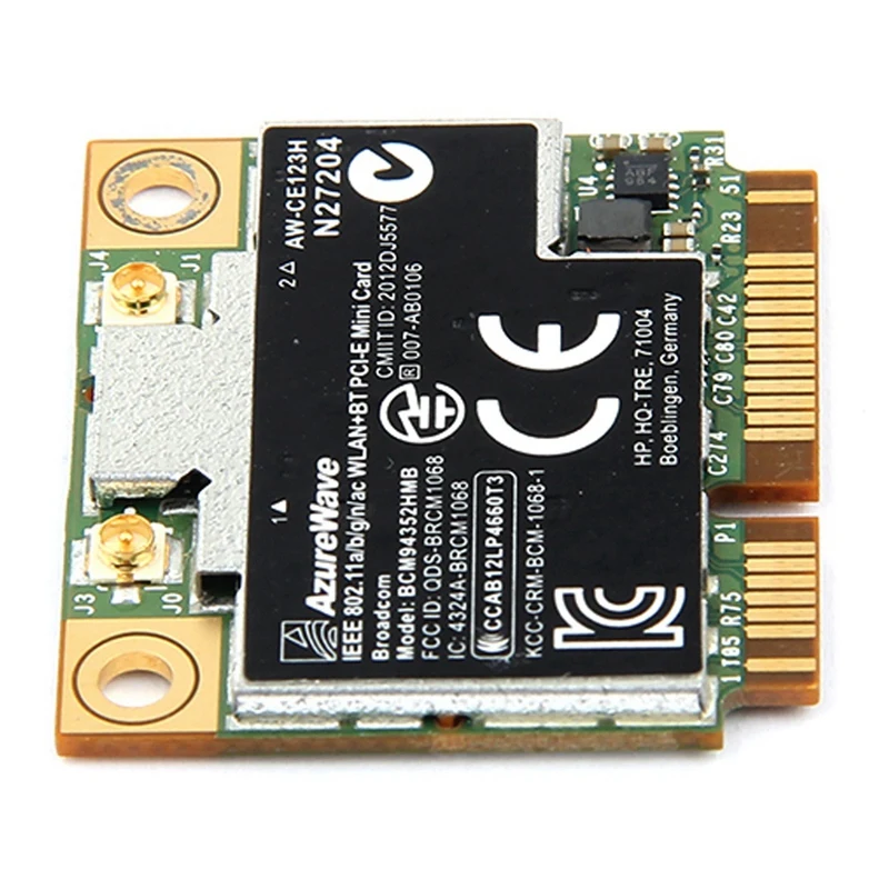 Двухдиапазонный Bcm94352Hmb Bcm94352 802 11/Ac 867 Мбит/с Wifi Bluetooth 4 0 Mini Pci E беспроводная карта Aw