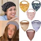 Женский эластичный шарф с цветочным принтом, 19 цветов