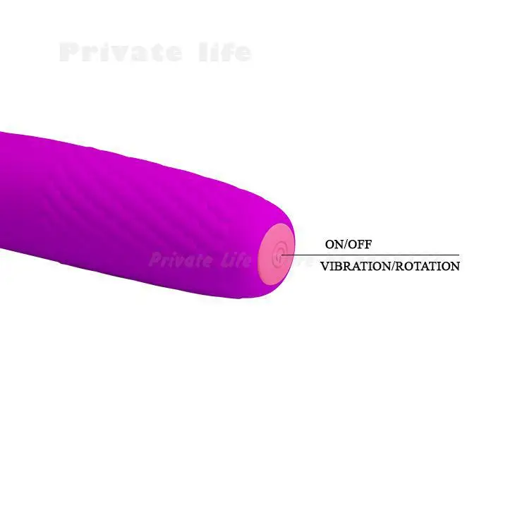 Новая красивая любовь USB перезарядка 4 скорости G spot Вибратор вращения Стимулятор