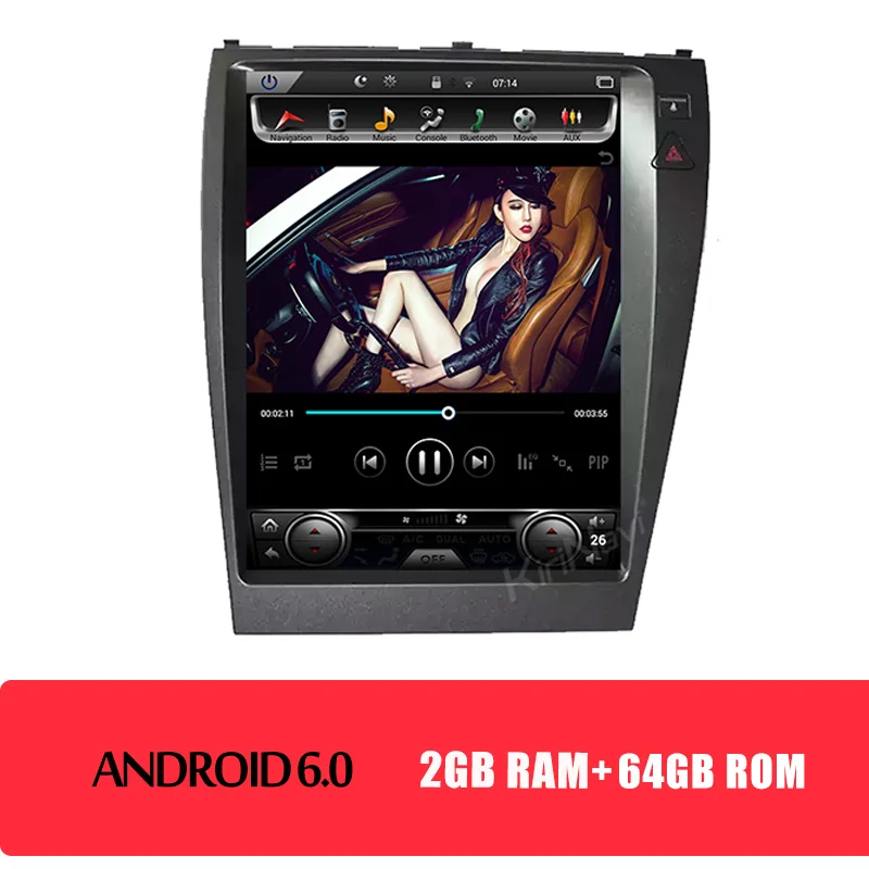 android car radio KiriNavi 12,1 ''1 Din Android 8,1 автомобильный Радио gps навигация для Lexus ES ES240 ES350 автомобильный Dvd мультимедийный плеер 2006-2012 wifi 4g - Цвет: android car radio