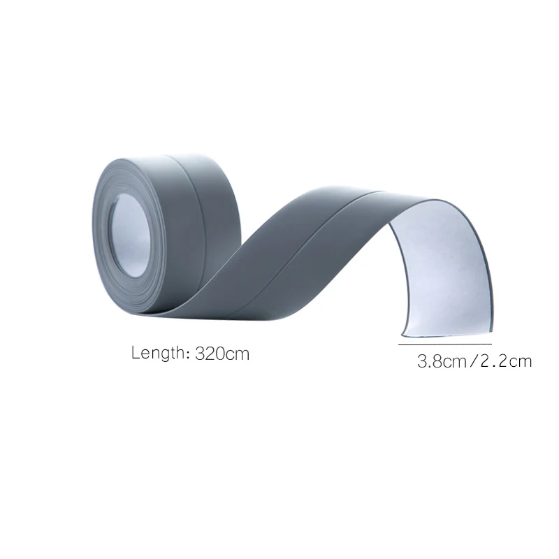 Sealing Strip Tape Caulk Self Adhesive Waterproof Wall Sticker Sink Edge For Bathroom Kitchen Accessories Shower Bath | Обустройство