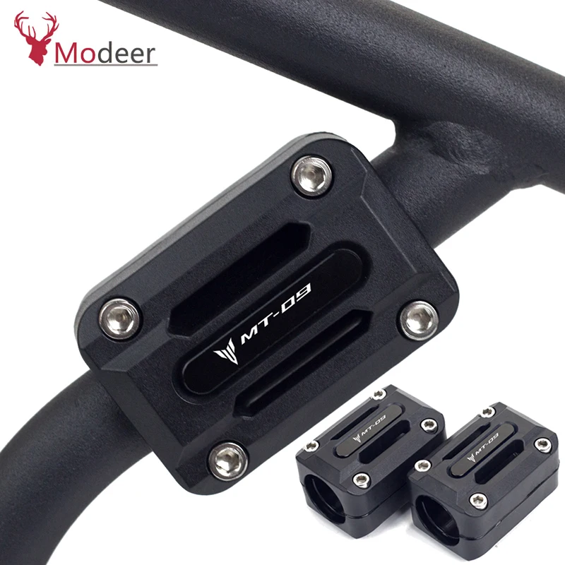 Декоративный блок Crashbar для мотоцикла украшение Yamaha MT09 Tracer FZ09 FJ09 MT-09 MT 09 2017-2020
