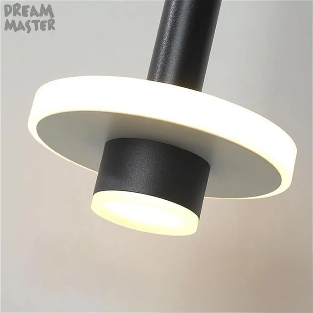 Современные акриловые подвесные светильники художественный декор светодиодная