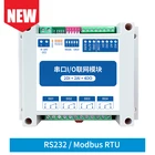 MA02-AACX2240 IOT RS232 ModBus RTU IO сетевые модули с последовательным портом, 4 выходных переключателя, 2DI + 2AI + 4DO стабильный Watchdog для PLC
