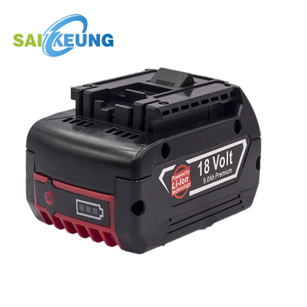 

Replace Bosch Professional 18V 9000mAh Power Tool Rechargeable Lithium Battery, Compatible with BAT609 BAT610 BAT618 BAT619G