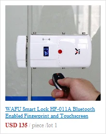 Беспроводной контроль Электрический дверной замок Wafu WF-018 с пультом дистанционного управления открытый и закрытый Умный Замок безопасная дверь простая установка