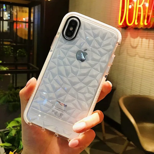 White Двухслойный Супер Ударопрочный силиконовый чехол для iPhone 11 Pro X XR XS MAX 7 8 6 6S Plus 5S SE уплотненный двухцветный мягкий чехол из ТПУ - Цвет: White