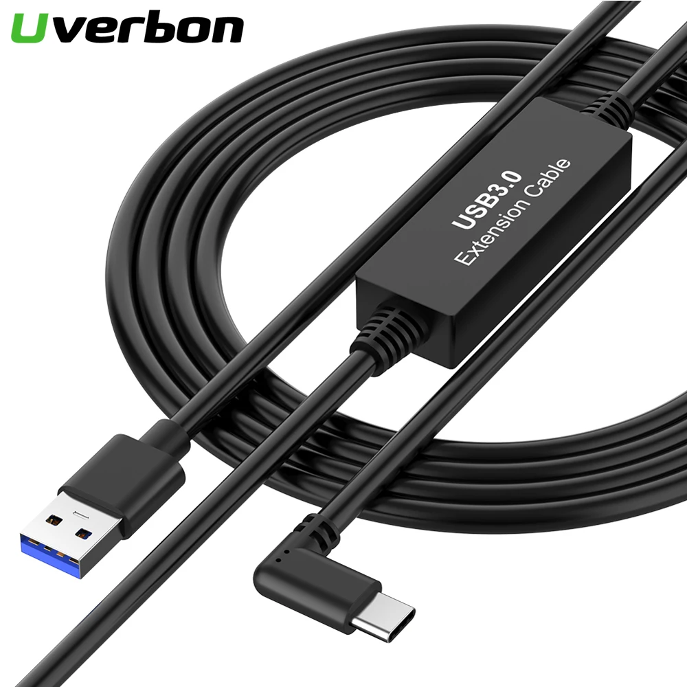 

USB 3.0 Type C Дата-кабель для Oculus Quest 5 м Высокоскоростной Дата-кабель Type-C VR Oculus Quest Link для расширенного принтера мыши на ПК