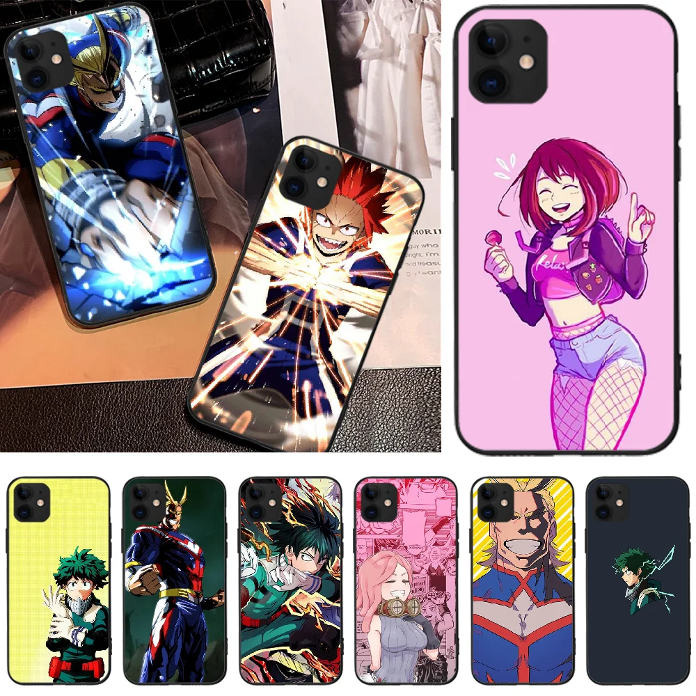 Чехол ByLoving My Hero academic для iPhone 5C 6 6S 7 8 plus X XS XR MAX 11 pro Pro Max | Мобильные телефоны и