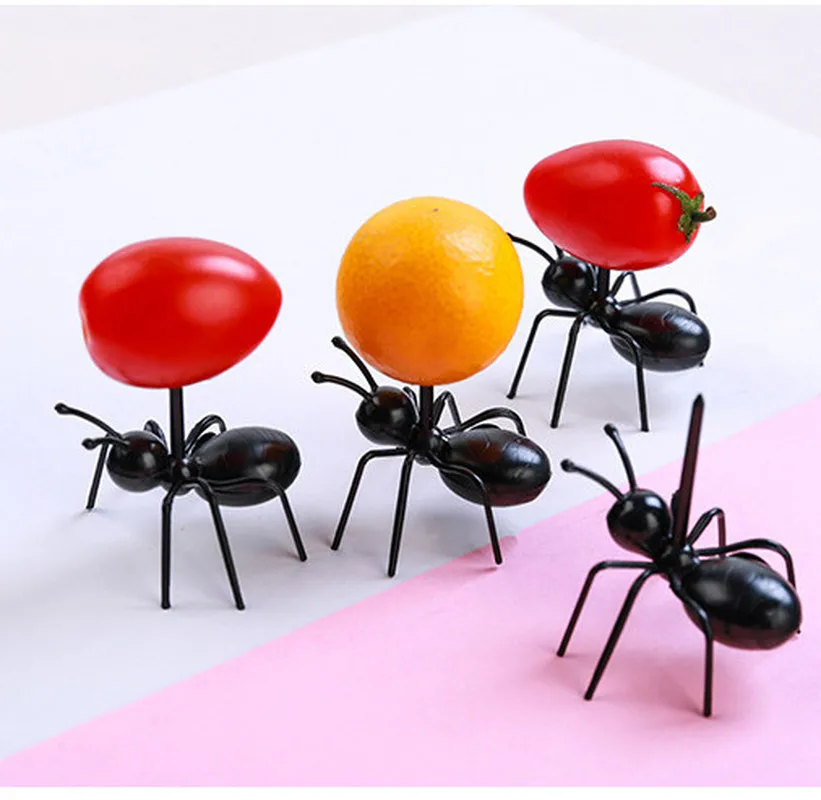 Вилка фруктовая многоразовая 6/12 шт./компл. | Дом и сад