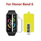 Мягкая Гидрогелевая защитная пленка из ТПУ для Honor Band 6, 2 шт., Защита экрана для браслета Huawei Honor Band 6, не стекло