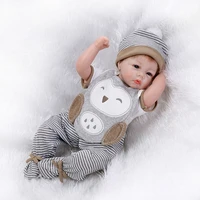 53cm20inch european and american popular hot selling simulation baby doll boy cute and realistic play house toy doll boy
