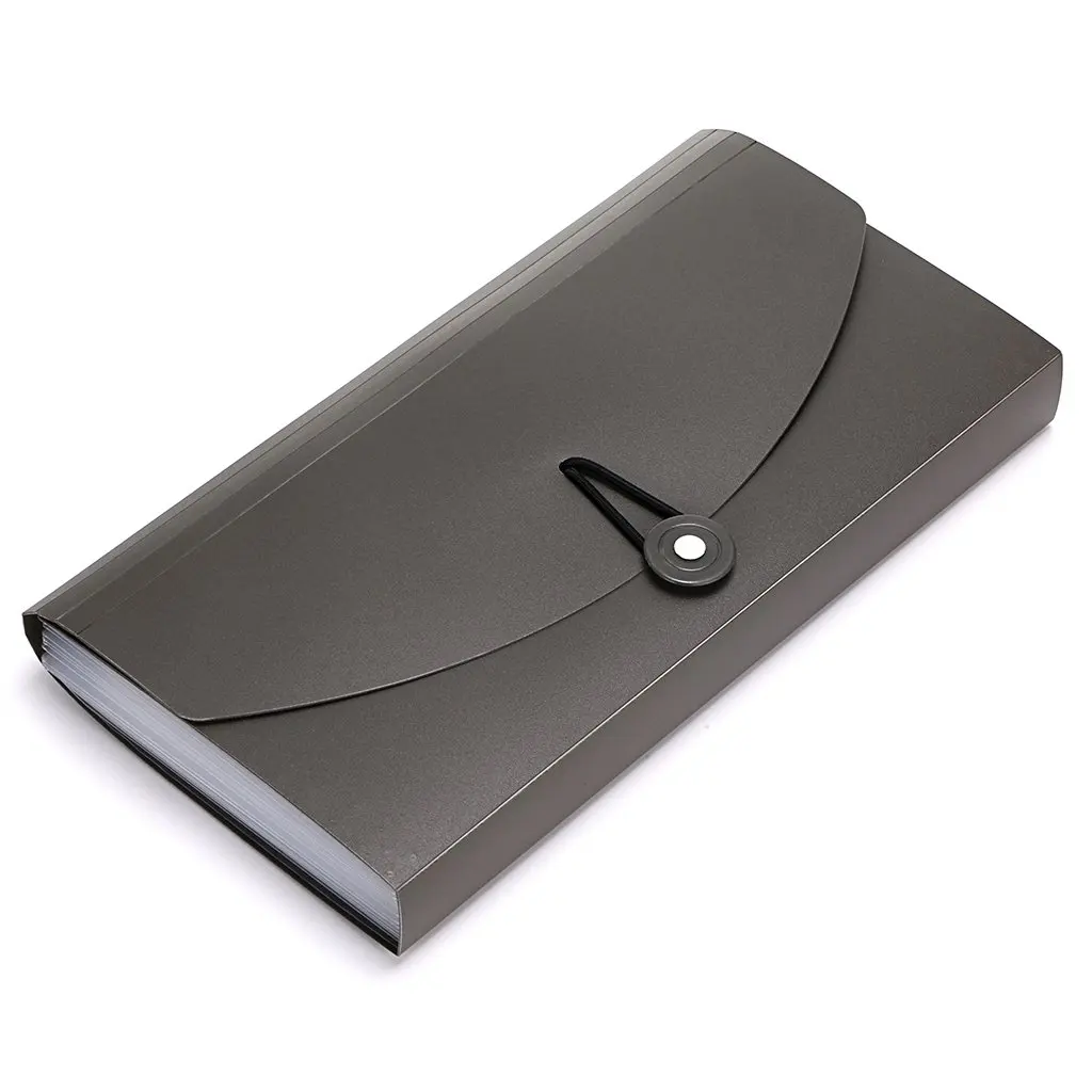 

Expanding File Folder 13 Pockets Small Accordion File Folder Expandable Card Ticket Check Bill Holder Document Organizer Wallet