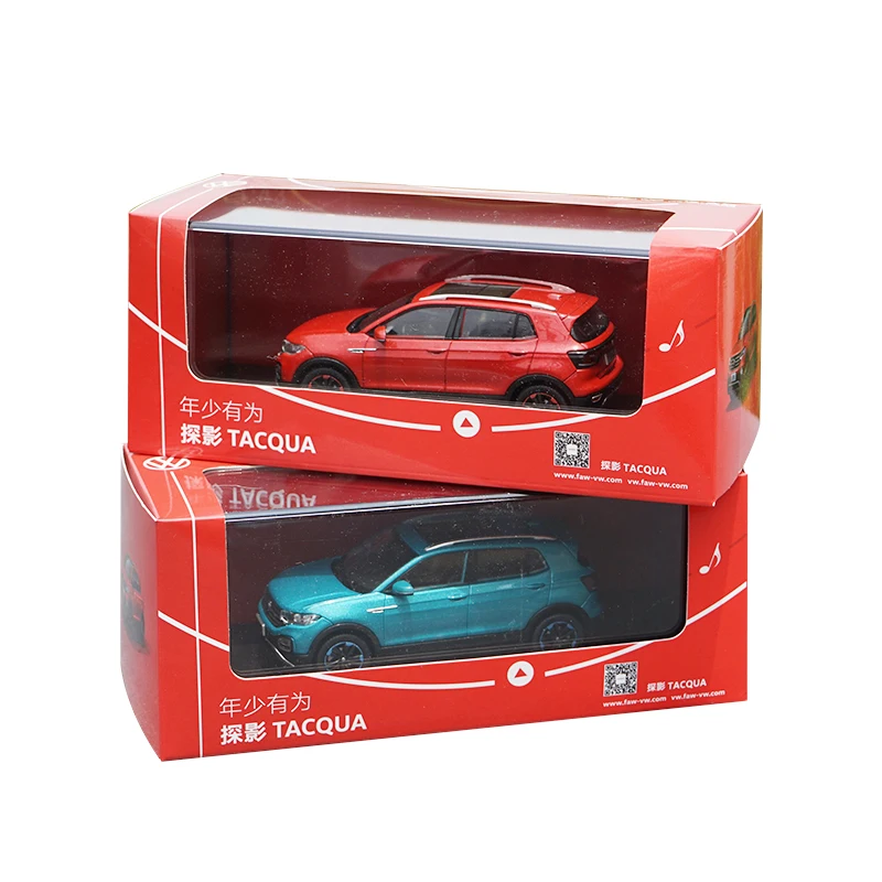 Оригинальная коробка 1:43 VW TACQUA модель из сплава статическая металлическая