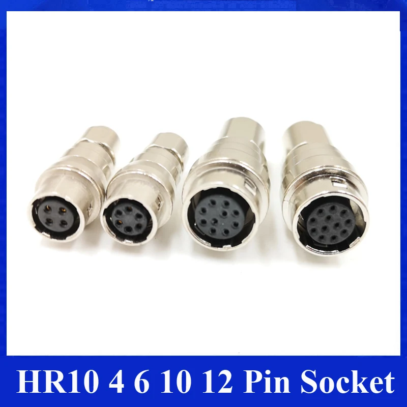 Hirose 10A 4 6 10 12 контактный разъем свободный для 6S HR10A 10J 10S 12S ZOOM Basler GIGE CCD камера|connector