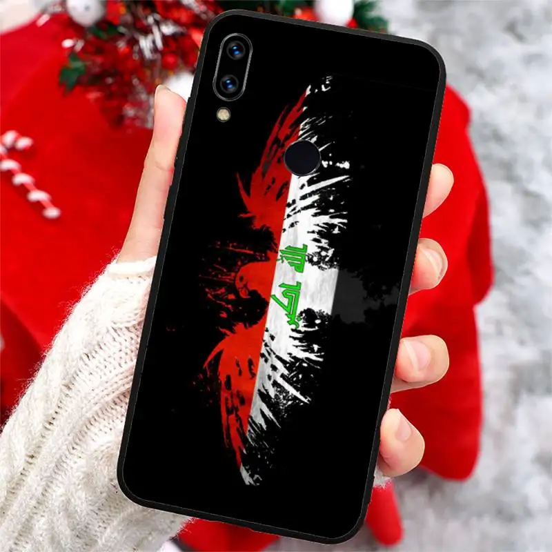 

Iraq Flag fashion pattern high quality luxury shell Phone Case For Xiaomi Redmi note 7 8 9 t k30 max3 9 s 10 pro lite