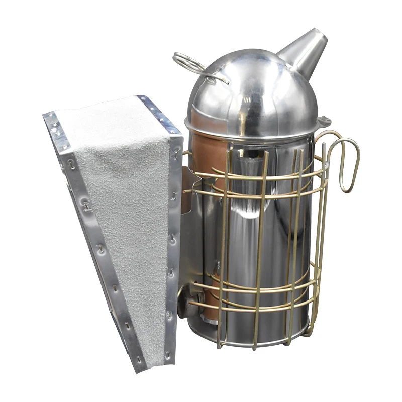 Пчеловодство курильщик из нержавеющей стали ручной пчелиный дым передатчик