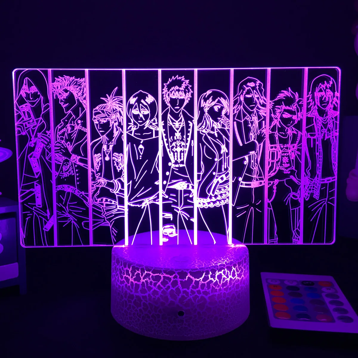 

3D аниме лампа отбеливатель светодиодный ночной Светильник для декорация для детской спальни, прикроватная лампа vitage Dragon для детей Кабинет ...